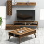 Hanah Home Conjunto de Muebles de Salón Planet - Nogal